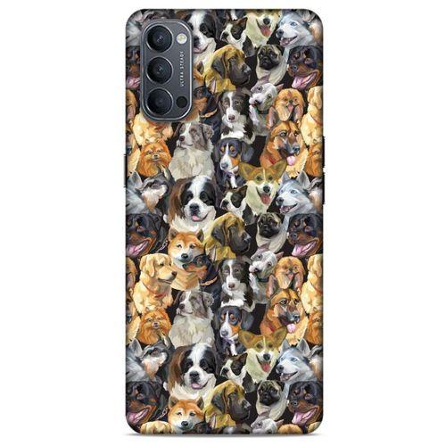 Oppo Reno 4 Kılıf Köpek Kıyafetleri (10) Full Koruma Kılıfı Labrador, Kaniş