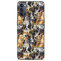 Oppo Reno 4 Kılıf Köpek Kıyafetleri (10) Full Koruma Kılıfı Labrador, Kaniş