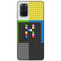 Lopard Samsung Galaxy S20 Plus Uyumlu Kılıf BloX (40) Fit Silikon Kılıf X Harfi