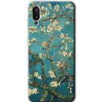 Samsung Galaxy A02 Kılıf Baskılı Kapak - Almond Blossom +Tam Kaplayan Mat Seramik