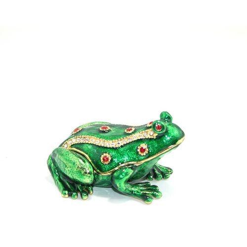 Swaroski Taşlı Tekli Kurbağa