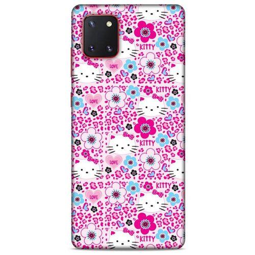 Lopard Samsung Galaxy Note 10 Lite Uyumlu Kılıf Kediler (2) Kabı Hello Kitty