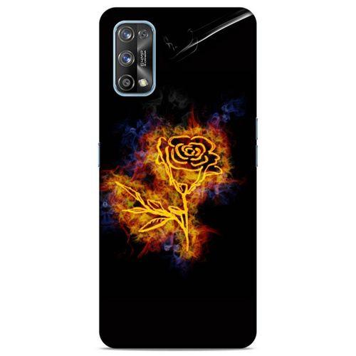 Lopard Oppo Realme 7 Pro Uyumlu Kılıf FireX (2) Kabı Gül