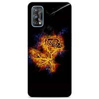 Lopard Oppo Realme 7 Pro Uyumlu Kılıf FireX (2) Kabı Gül
