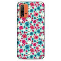 Lopard Xiaomi Redmi 9T Uyumlu Kılıf Kediler (3) Kapak Çiçek ve Kedi