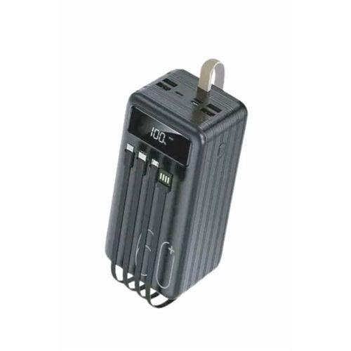 Powerbank 60.000 Mah Taşınabilir Şarj Hızlı El Fenerli Dijital Göstergeli