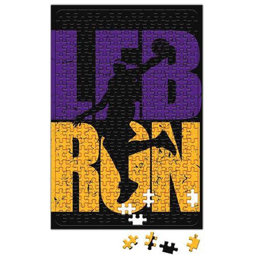 Lebron James Lakers Colors Puzzle 240 Parça Yapboz