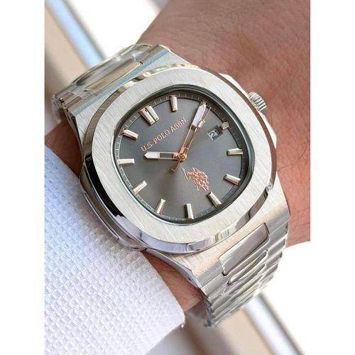 U.S.Polo Assn Çelik Kasa Ve Kordon 2 Yıl Garantili 3 Atm Suya Dayanıklı Erkek Kol Saati E.PA1150-02