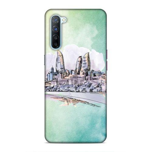 Oppo Reno 3 Uyumlu Kılıf Azarbaijan (2) Kabı Baki Silüet