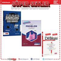 Ankara Kitap Merkezi Dil Bilgisi Paragraf ve Antrenman Hiç Problem Değil Soru Bankası Seti 3 Kitap