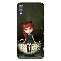 Lopard Samsung Galaxy M10 Uyumlu Kılıf Manipülasyon ☻ (41) Tank Kılıf Baskılı