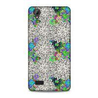 Graffitix (17) Desenli Silikon Kapak Vestel Venüs V5 Kılıf