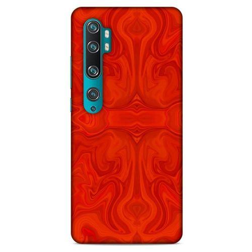 Mermer Desenli (39) Tema Liquid Crystal Kılıf Falu Kırmızı Xiaomi Mi Note 10 Kılıf