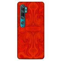 Mermer Desenli (39) Tema Liquid Crystal Kılıf Falu Kırmızı Xiaomi Mi Note 10 Kılıf