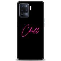 Oppo Reno 5 Lite Kılıf HD Baskılı Kılıf - Chill + Tam Ekran Koruyucu
