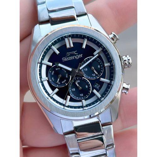 Slazenger İtalyan Tasarım Bileklik Hediyeli 2 Yıl Garantili 10 Atm Çelik Erkek Kol Saat ESL.Y2554.2