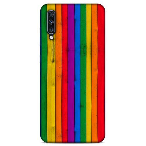 Lopard Samsung Galaxy A70s Uyumlu Kılıf Wood'X (24) Darbe Emici Kılıf Desenli