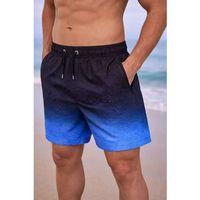 Erkek Deniz Şortu Fermuarlı Cepli File Astarlı Hızlı Kuruyan Premium - Çok Renkli