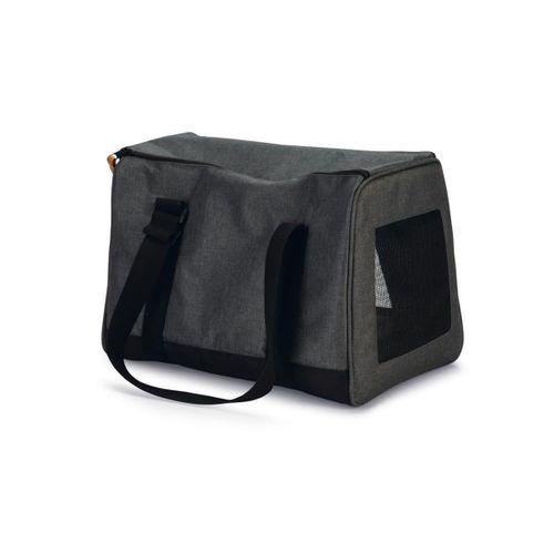 Beeztees Köpek veya Kedi Taşıma Çantası, 5Kg'ye kadar, Antrasit, 40x20x29cm