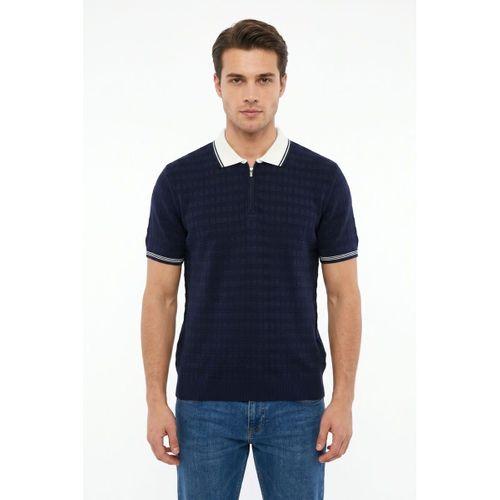 Erkek Spor Polo Yaka Triko Tişört BGL-ST05372