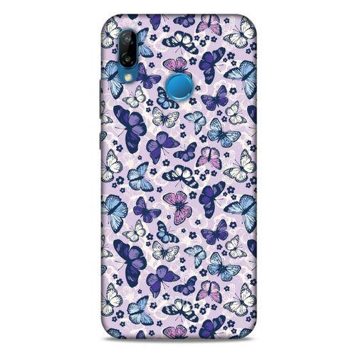 Huawei P20 Lite Kılıf Kelebek Etkisi (28) Arka Kapak Karışık Renkli