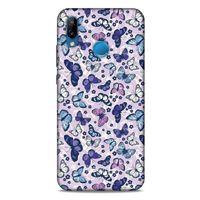 Huawei P20 Lite Kılıf Kelebek Etkisi (28) Arka Kapak Karışık Renkli
