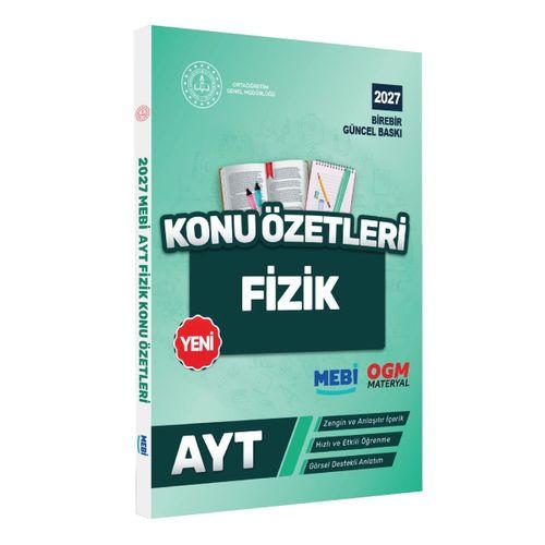 2027 YKS-AYT MEBİ-OGM Fizik Pratik Konu Özet Kitabı RENKLİ A4 Boyut Görsel Destekli BASKI ÜCRETİ