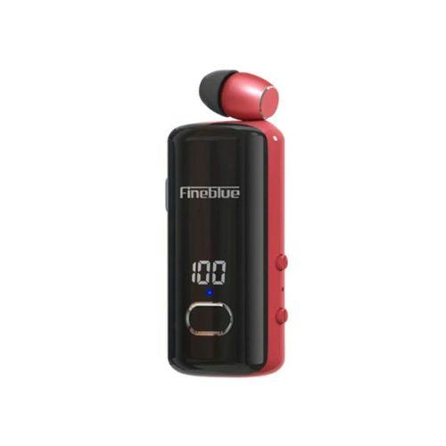 Fineblue F580 Dijital Göstergeli Makaralı Titreşimli Bluetooth Kulaklık Kırmızı