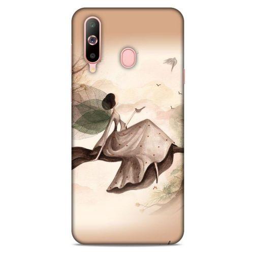 Y.Liva-2020 (Bahar Perisi) Samsung Galaxy A60 Kılıf Silikon Kapak Desenli