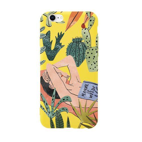 iPhone 6S Manual Of Weeds Premium Silikonlu Telefon Kılıfı