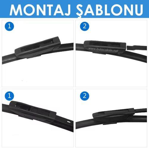 Sentinel Muz Silecek Takımı Citroen C3 Picasso 2011-2015 ile uyumlu