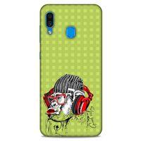 Animax Bereli Maymun Samsung Galaxy A30 Kılıf Desenli Silikon