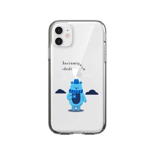 iPhone 11 İncinmişsin Dedi Lens Korumalı Şeffaf Telefon Kılıfı