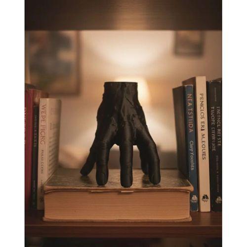 3d Siyah El Tasarım Dekor 27x22 Cm Büyük Boy Statement Obje