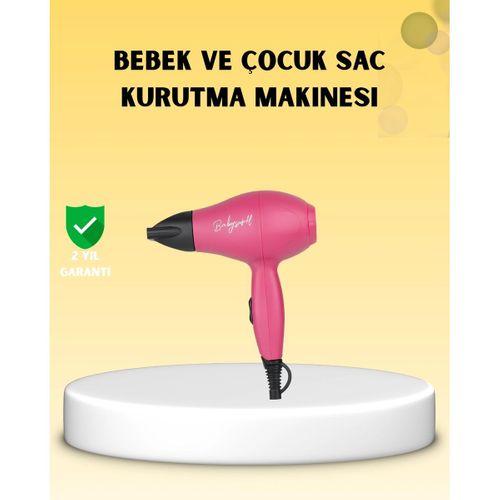 Çocuklara Özel Mini Fön Makinesi – 500/1000w Güç – Düşük Gürültü