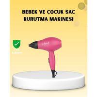 Çocuklara Özel Mini Fön Makinesi – 500/1000w Güç – Düşük Gürültü