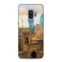 Samsung Galaxy S9 Plus Uyumlu Kılıf Azarbaijan (11) Tam Koruma Ateş Kuleleri