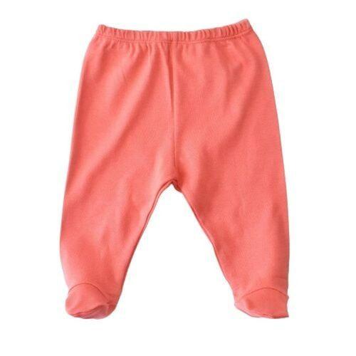 Bibaby Bibaby Biorganic Wild Flowers Patikli Pantolon 57773 Coral