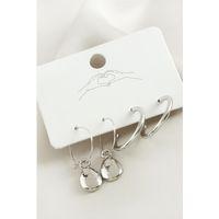 4 Adet Damla Halka Küpe