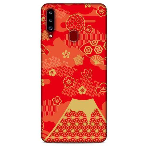 Samsung Galaxy A20s Kılıf Japonya (3) Kapak Fuji Dağı