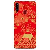 Samsung Galaxy A20s Kılıf Japonya (3) Kapak Fuji Dağı