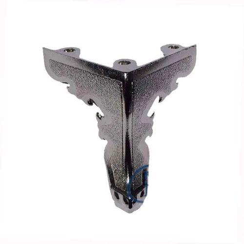 Kelebek Ahşap, Sunta Sandık Ayağı, Kutu Ayak 5,5 Cm - Nikel