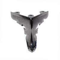 Kelebek Ahşap, Sunta Sandık Ayağı, Kutu Ayak 5,5 Cm - Nikel