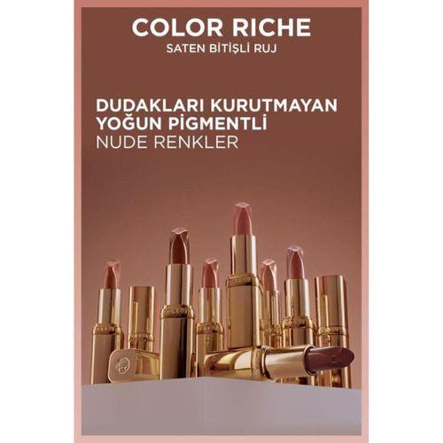 L'Oreal Paris Color Riche Saten Bitişli Ruj - 570 Worth It (Intense)