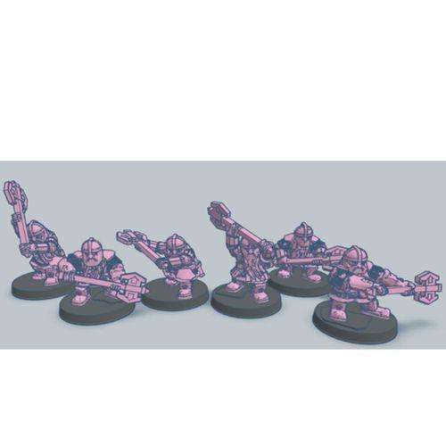 Khazad Guard 10mm Ölçek (Bu ürün Sadece Plastik parçadır - Almadan Önce Soru Sorabilirsiniz)