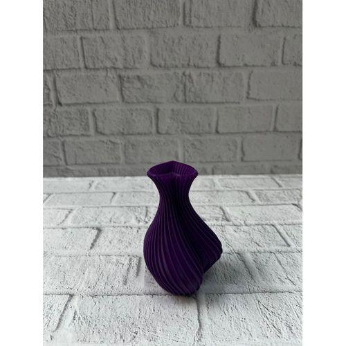 5 Cm Mor Kalp Formlu Mini Vazo Modern Mini Dekor Ürünü