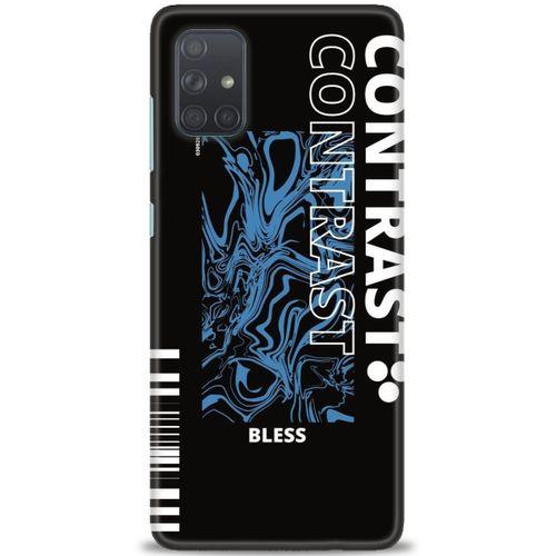 Samsung Galaxy A51 Kılıf HD Baskılı Kılıf - Contrast + Tam Ekran Koruyucu