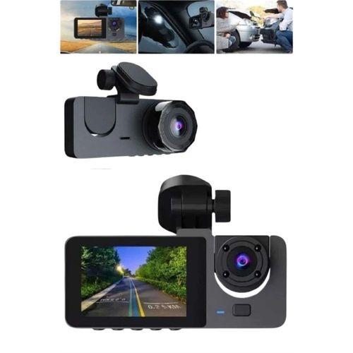 Araç İçi Dikiz Kamerası Sürüş Kaydedici 3 Lensli Dvr Kamera