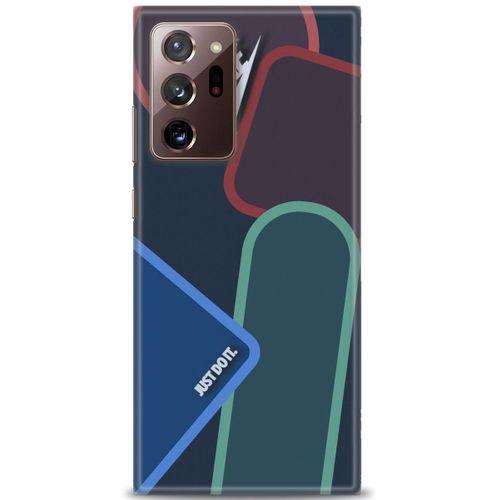 Samsung Galaxy Note 20 Kılıf HD Baskılı Kılıf - Just Do It + Tam Ekran Koruyucu