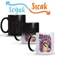 Rock Star Sihirli Kupa Bardak Porselen